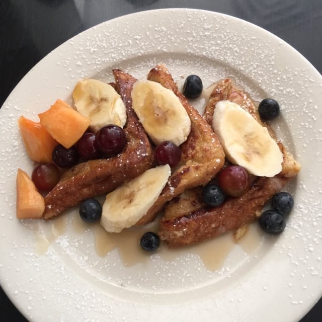 French Toast with Fresh Fruit.