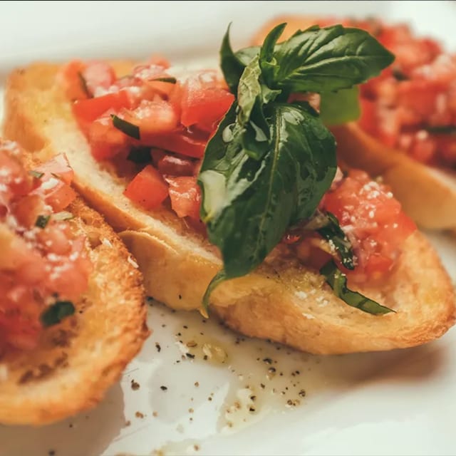 Bruschetta.