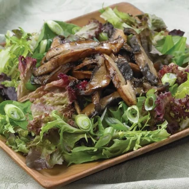 Grilled Portobello Mushroom Salad.
