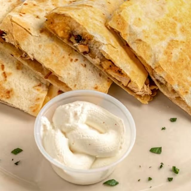 Shrimp Quesadilla.
