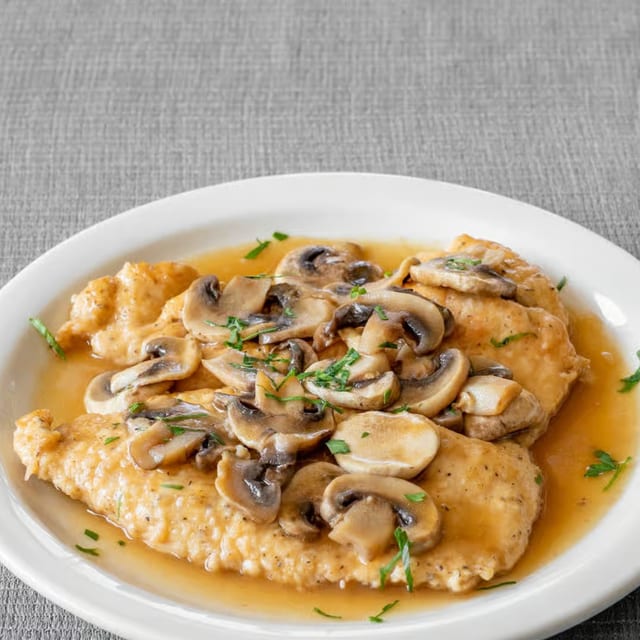 Chicken Marsala.