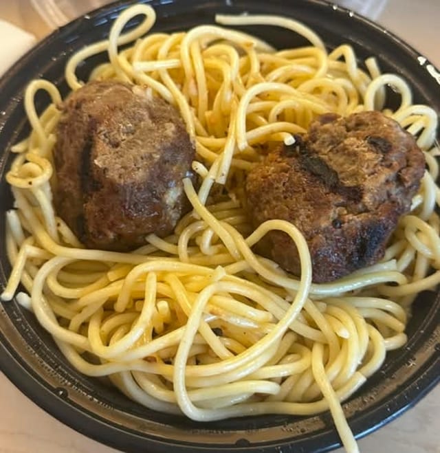 Spaghetti with Meat Balls.